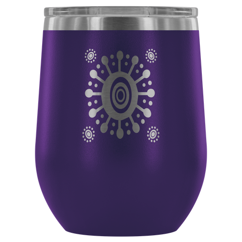 Tribal Wine Tumbler