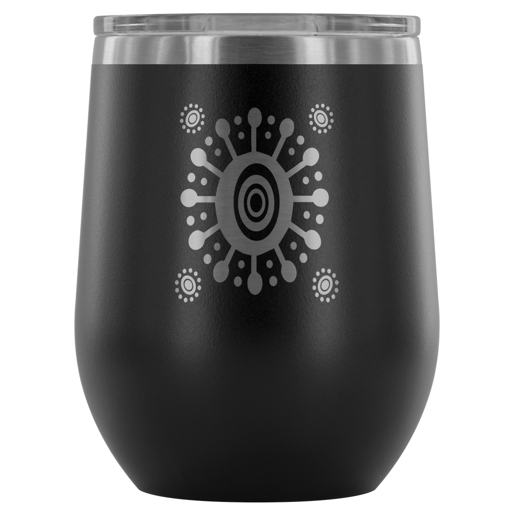 Tribal Wine Tumbler