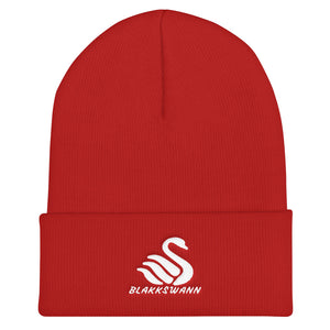 "BLAKKSWANN" Cuffed Beanie