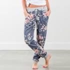 2018 Women's Floral Printed Sweat Pants