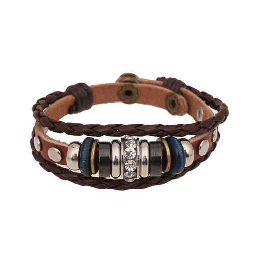 Unisex Leather Bracelet