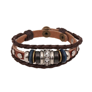 Unisex Leather Bracelet