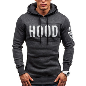 Mens Slim Fit Pullover Hoodie