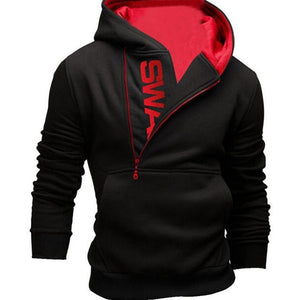 Mens' Long Sleeve Zippered Hoodie