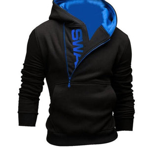 Mens' Long Sleeve Zippered Hoodie